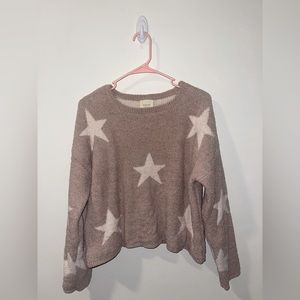 Francesca’s Collection Star Sweater
